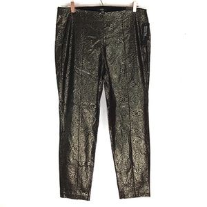 Alfani Pants - Alfani Macys Plus High Rise Rose Gold Skinny Pants Alfani Pants - Alfani Macys Plus High Rise Rose Gold Skinny Pants